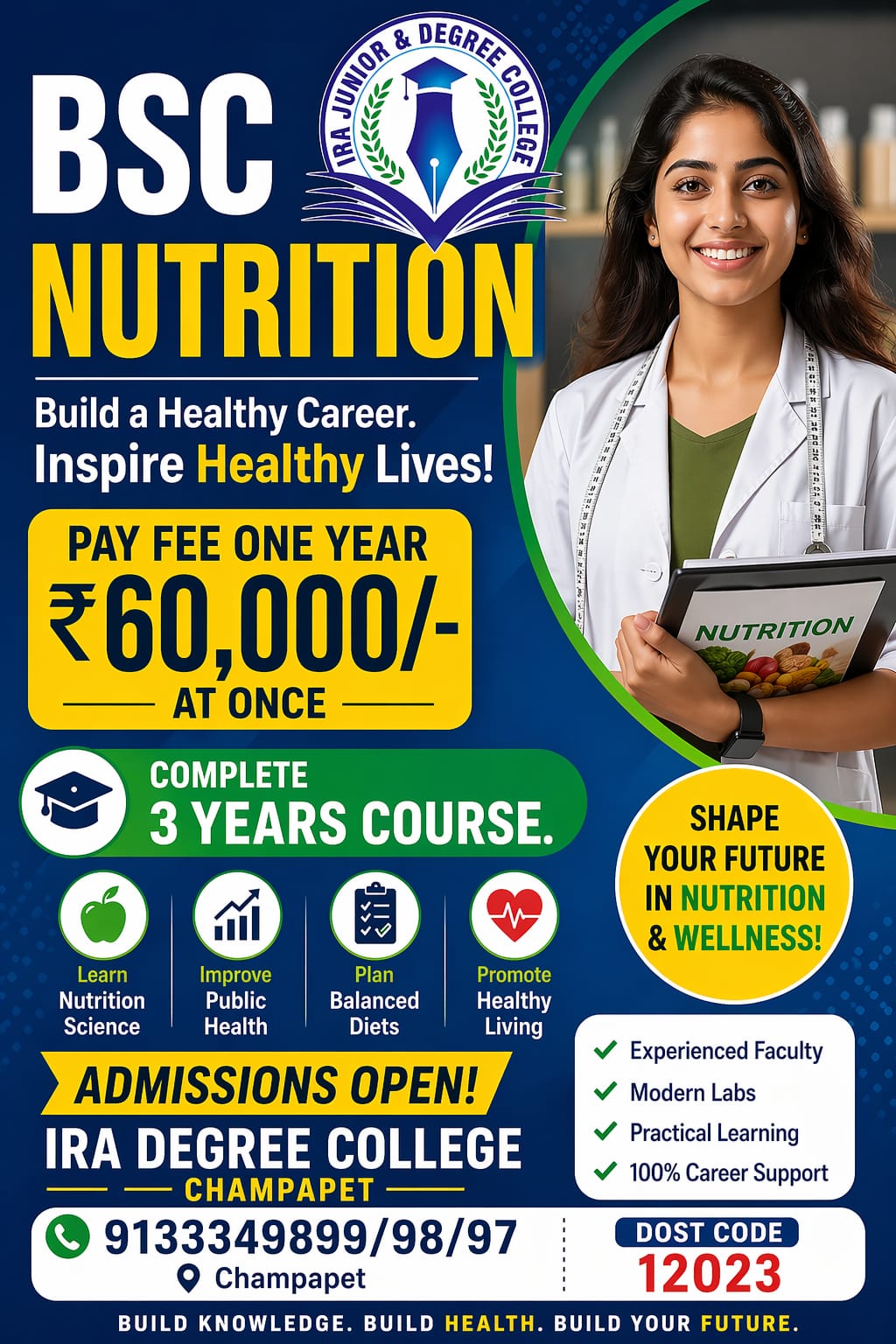 IRA Degree BSc Nutrition